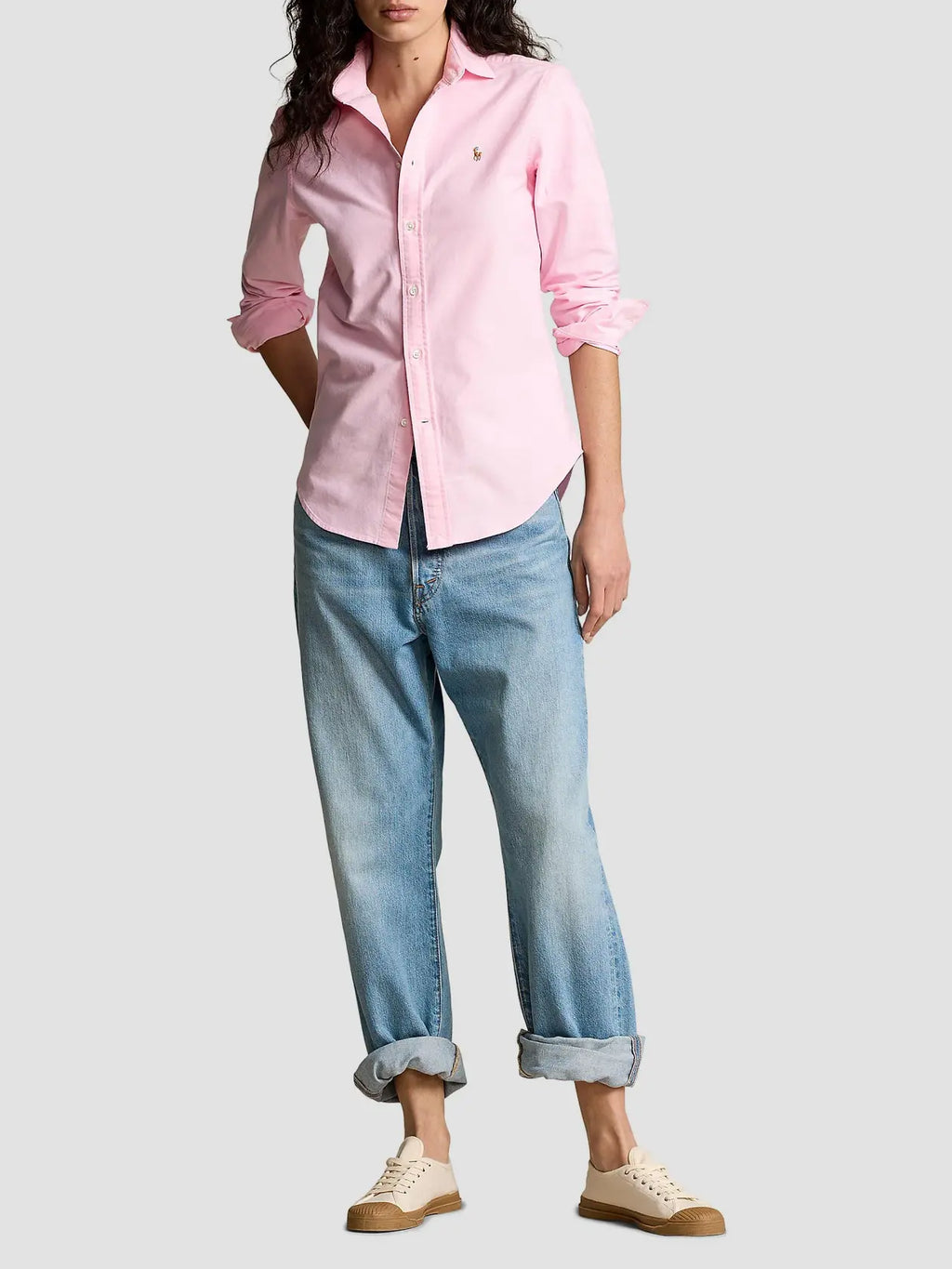 Polo Ralph Lauren Women's Pink  Cotton Oxford Shirt