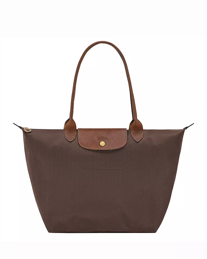 Longchamp Le Pliage Original Large Nylon Tote Bag Ebony