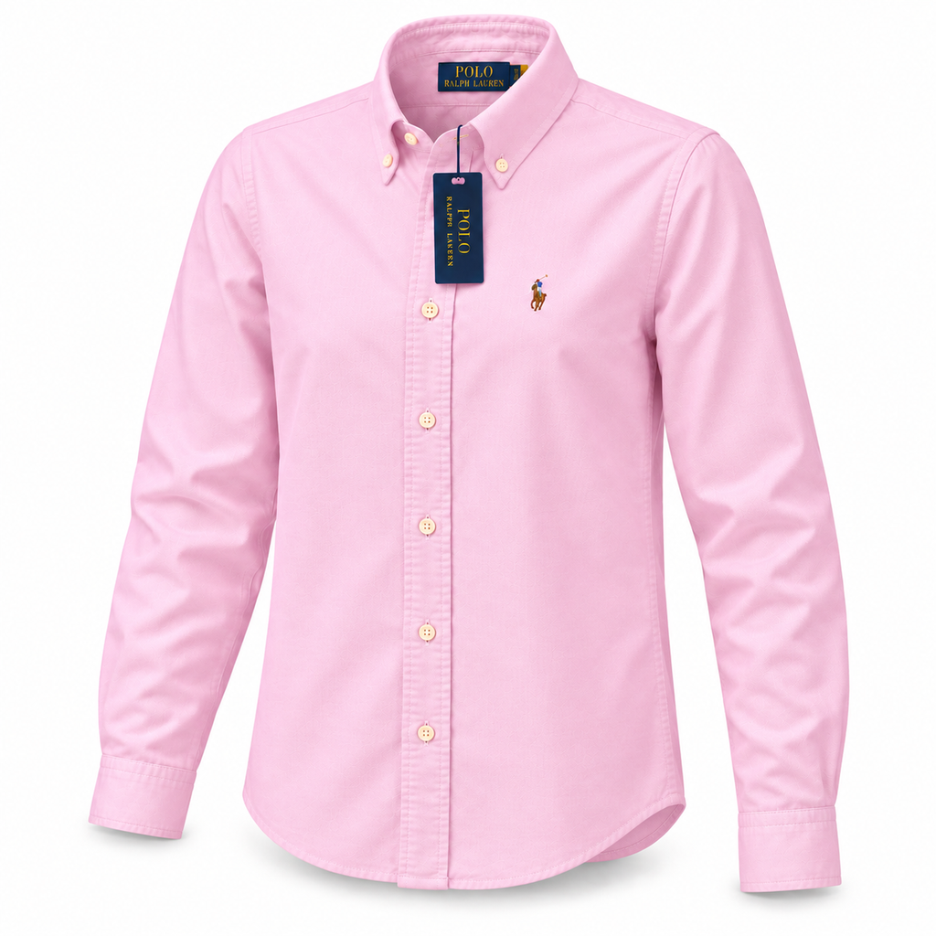 Polo Ralph Lauren Women's Pink  Cotton Oxford Shirt