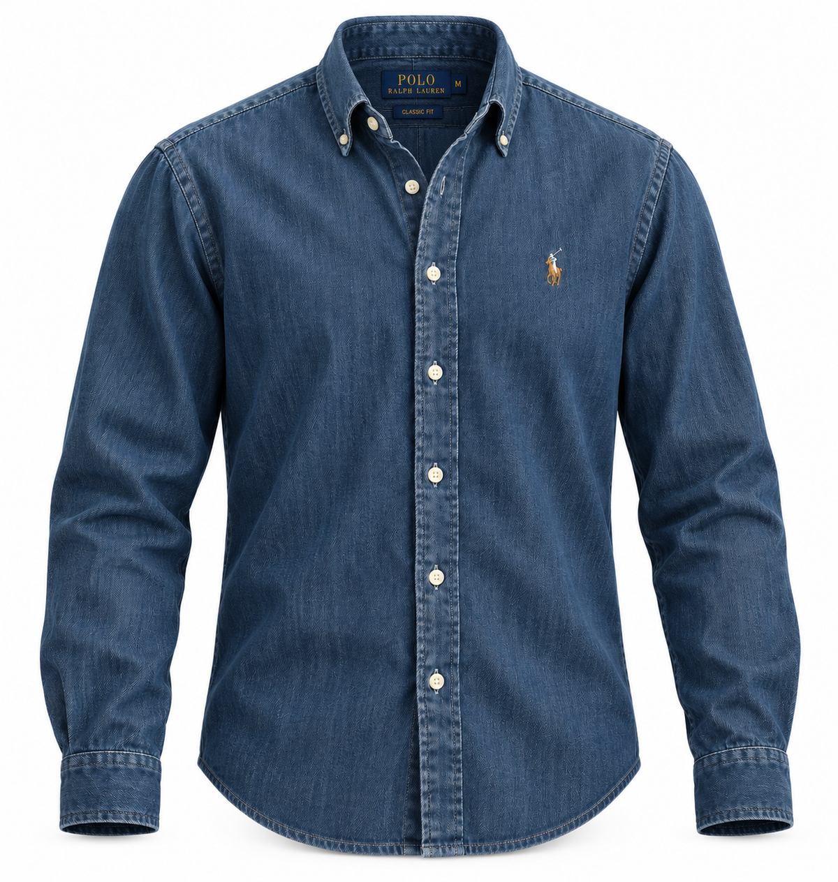 Polo Ralph Lauren Men's Classic Fit Oxford Shirt Denim