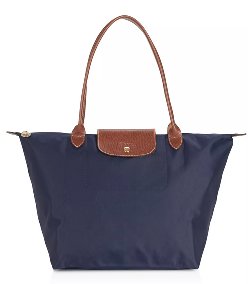 Longchamp Le Pliage Original Large Nylon Tote Bag Navy