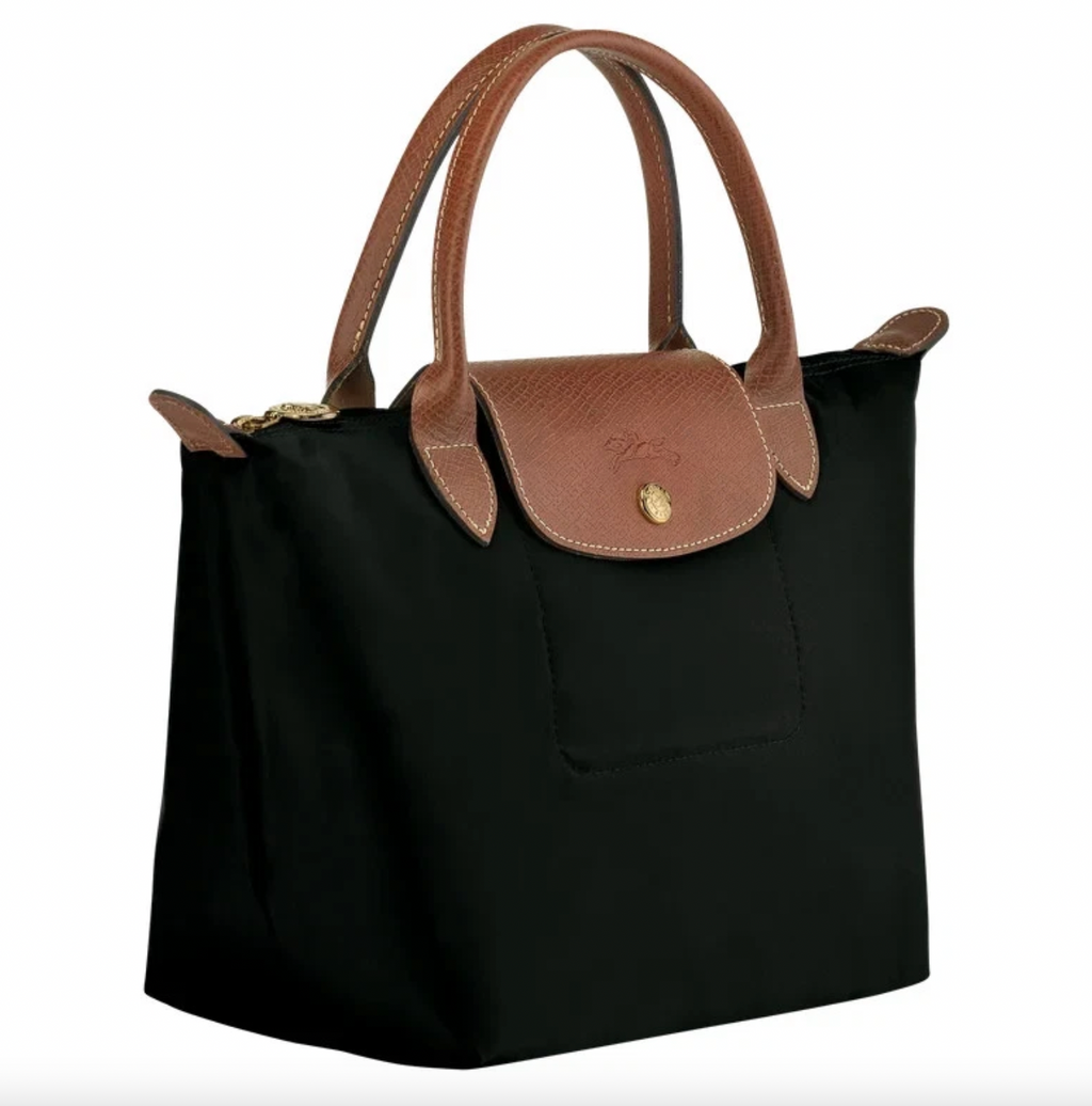 Longchamp Le Pliage Small Tote Bag Black
