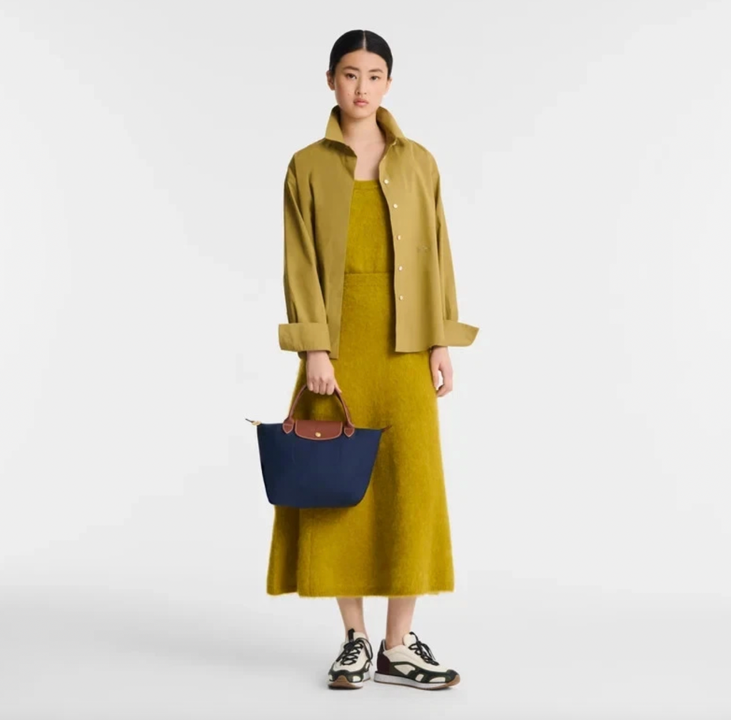 Longchamp Le Pliage Small Tote Bag Navy