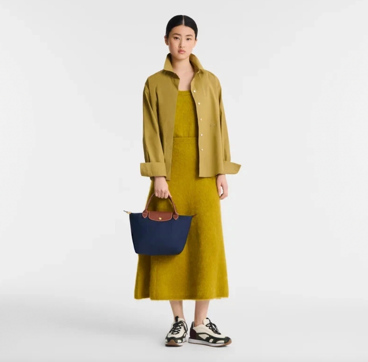Longchamp Le Pliage Small Tote Bag Navy