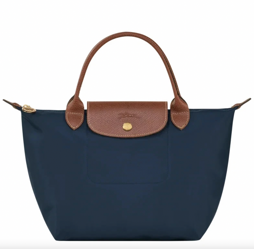 Longchamp Le Pliage Small Tote Bag Navy