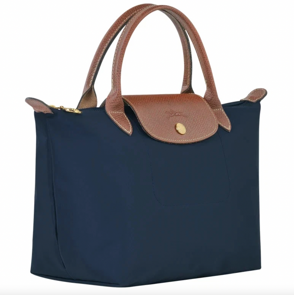 Longchamp Le Pliage Small Tote Bag Navy