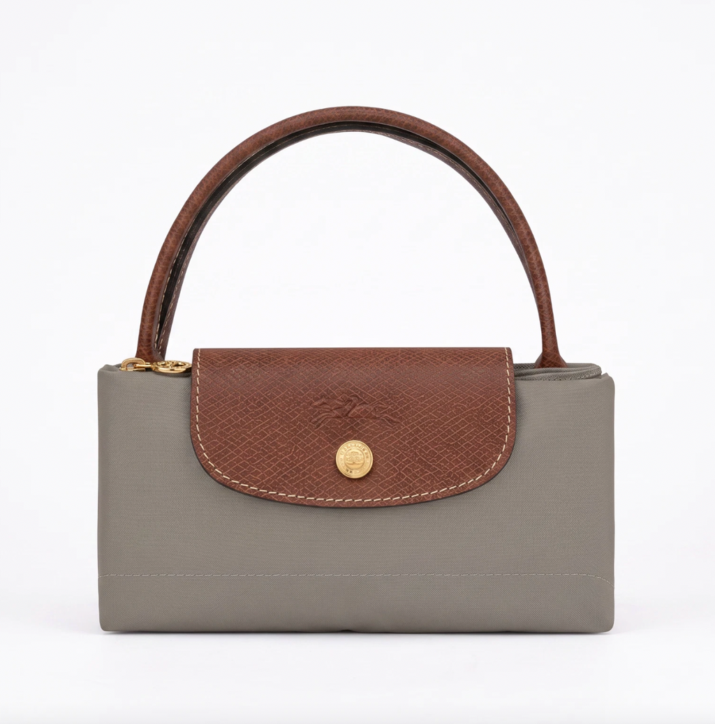 Longchamp Le Pliage Small Tote Bag Gray