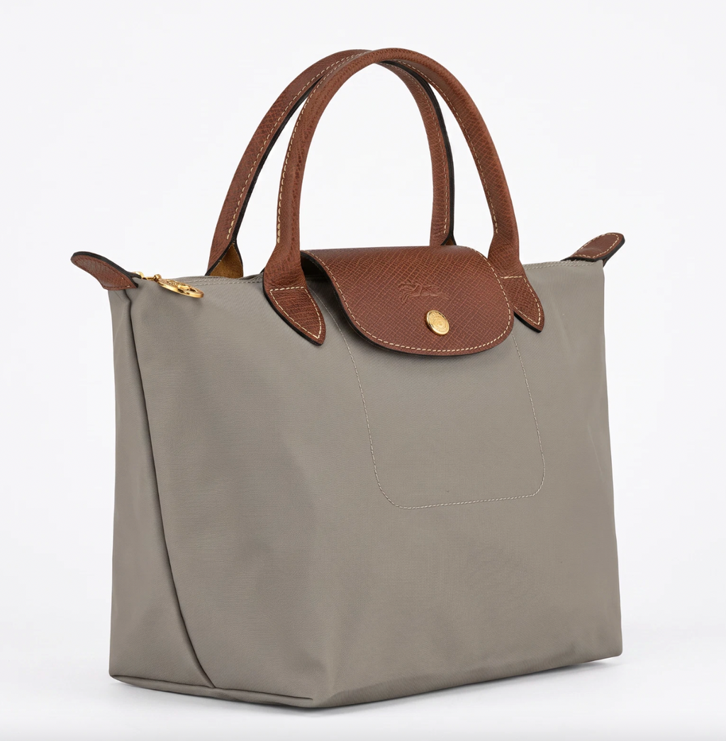 Longchamp Le Pliage Small Tote Bag Gray