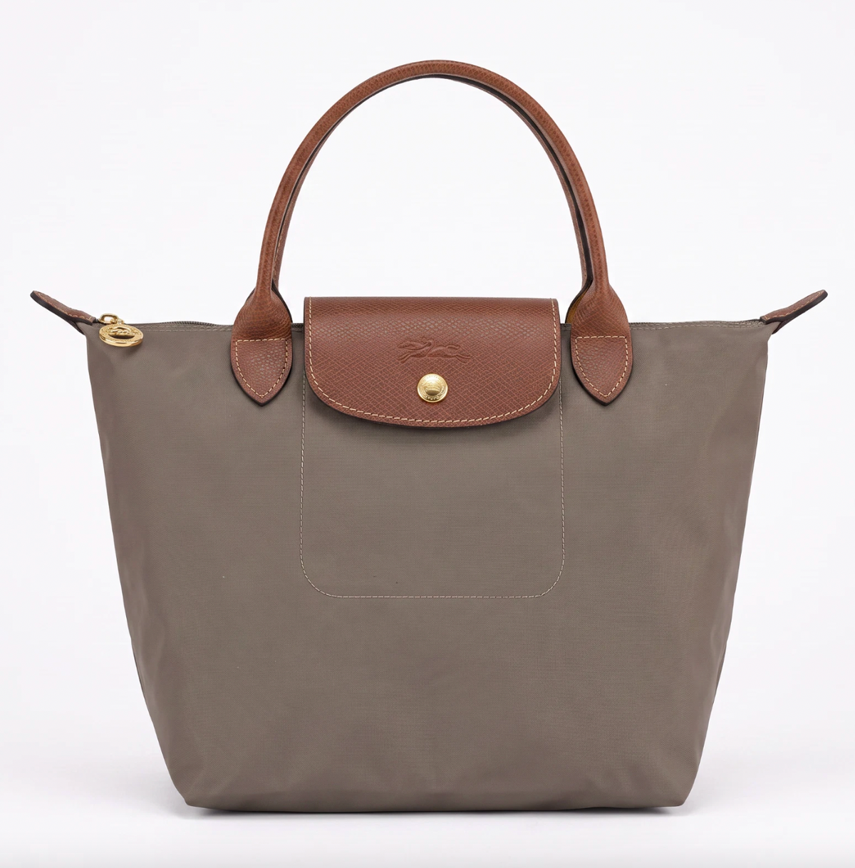 Longchamp Le Pliage Small Tote Bag Gray