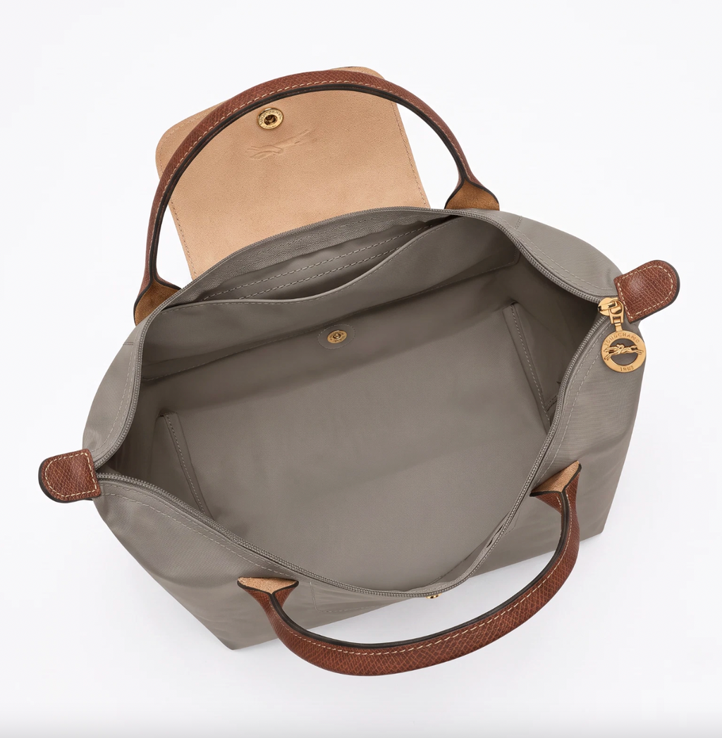 Longchamp Le Pliage Small Tote Bag Gray