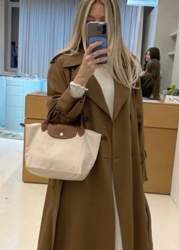 Longchamp Le Pliage Small Tote Bag Beige