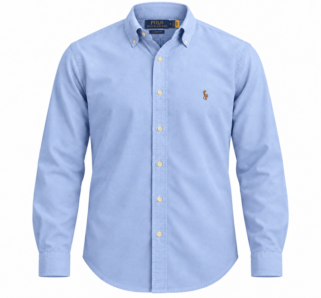 Polo Ralph Lauren Men's Classic Fit Oxford Shirt Blue
