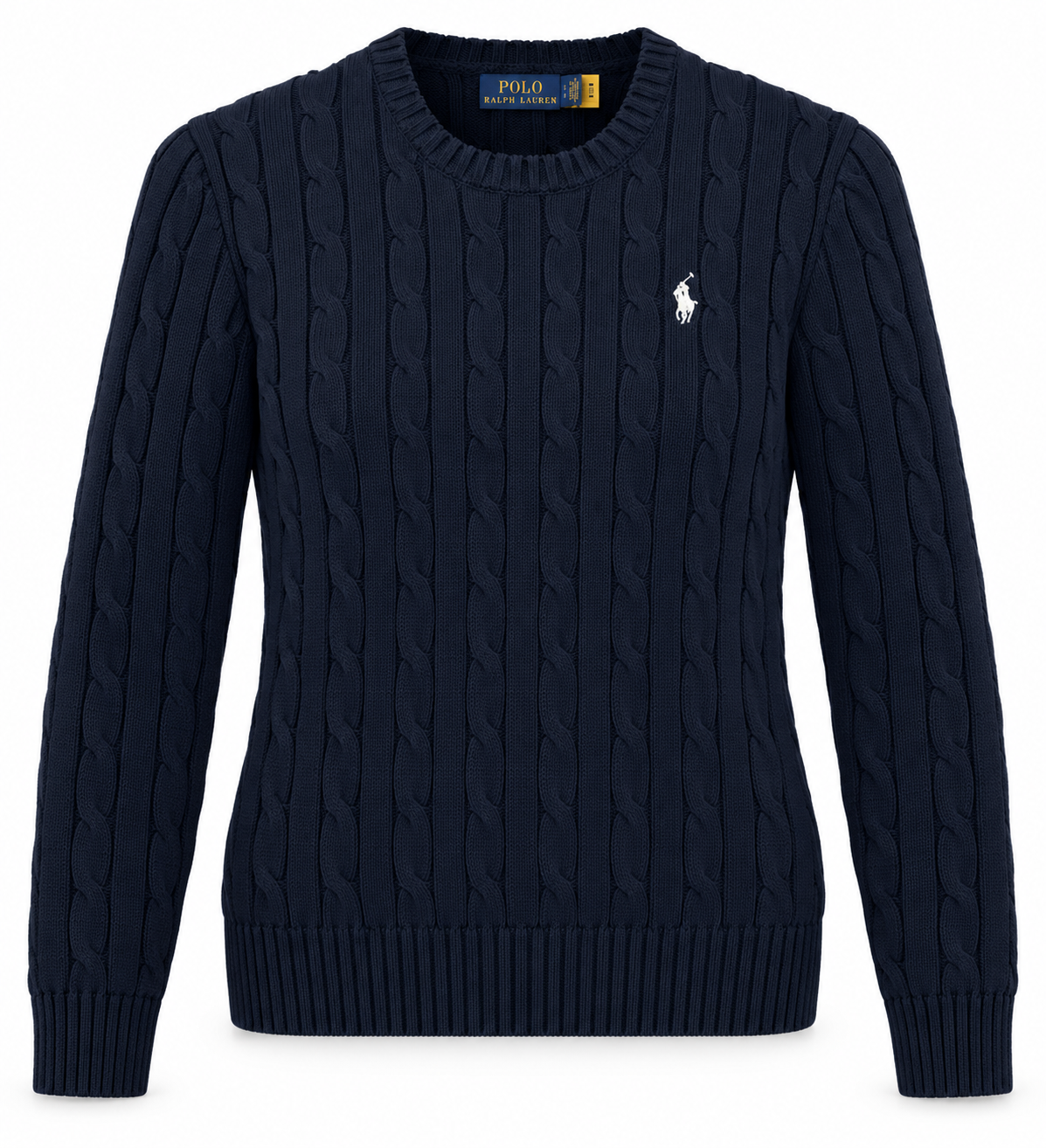 Polo Ralph Lauren Women’s Cable-Knit Sweater Navy