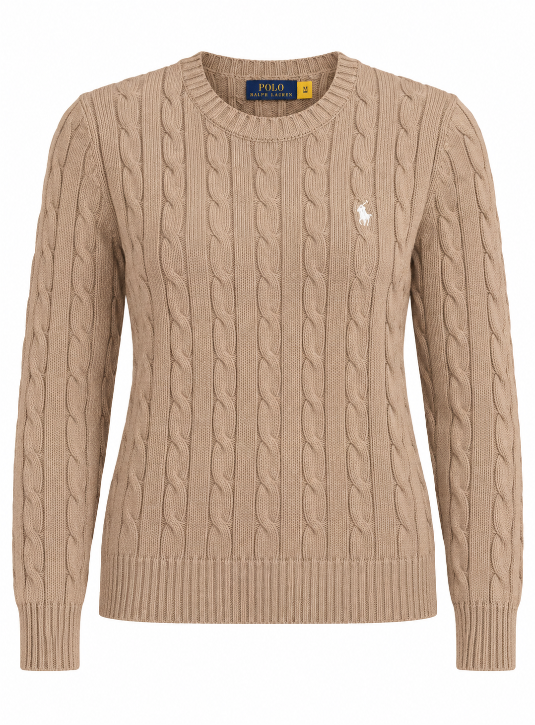 Polo Ralph Lauren Women’s Cable-Knit Sweater Brown