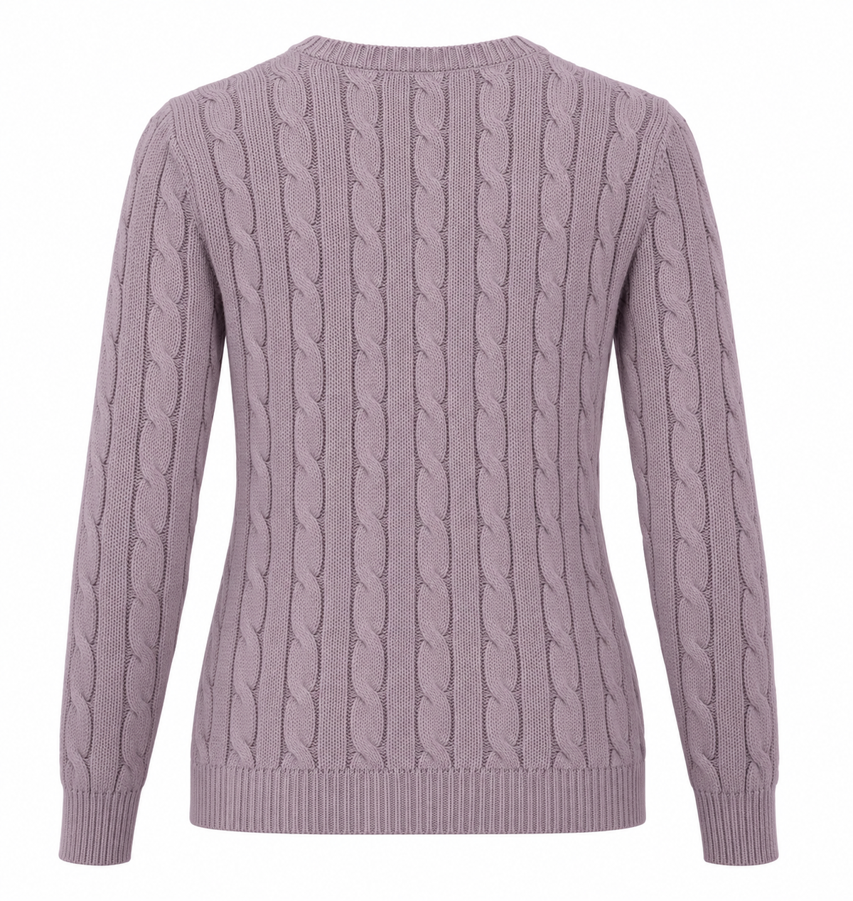 Polo Ralph Lauren Women’s Cable-Knit Sweater Dusty Lavender