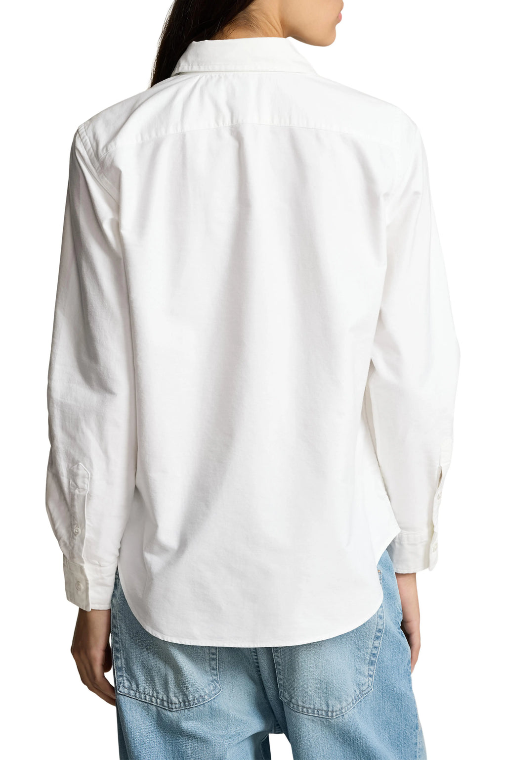 Polo Ralph Lauren Women's White Cotton Oxford Shirt