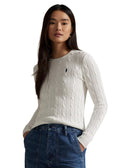 Polo Ralph Lauren Women’s Cable-Knit Sweater White