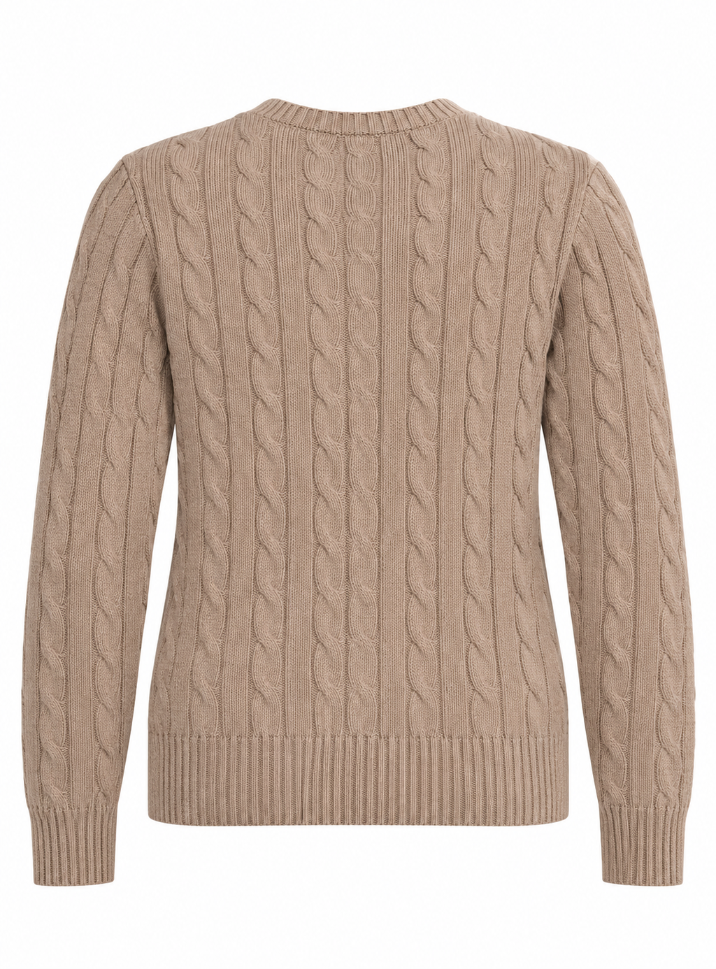 Polo Ralph Lauren Women’s Cable-Knit Sweater Brown