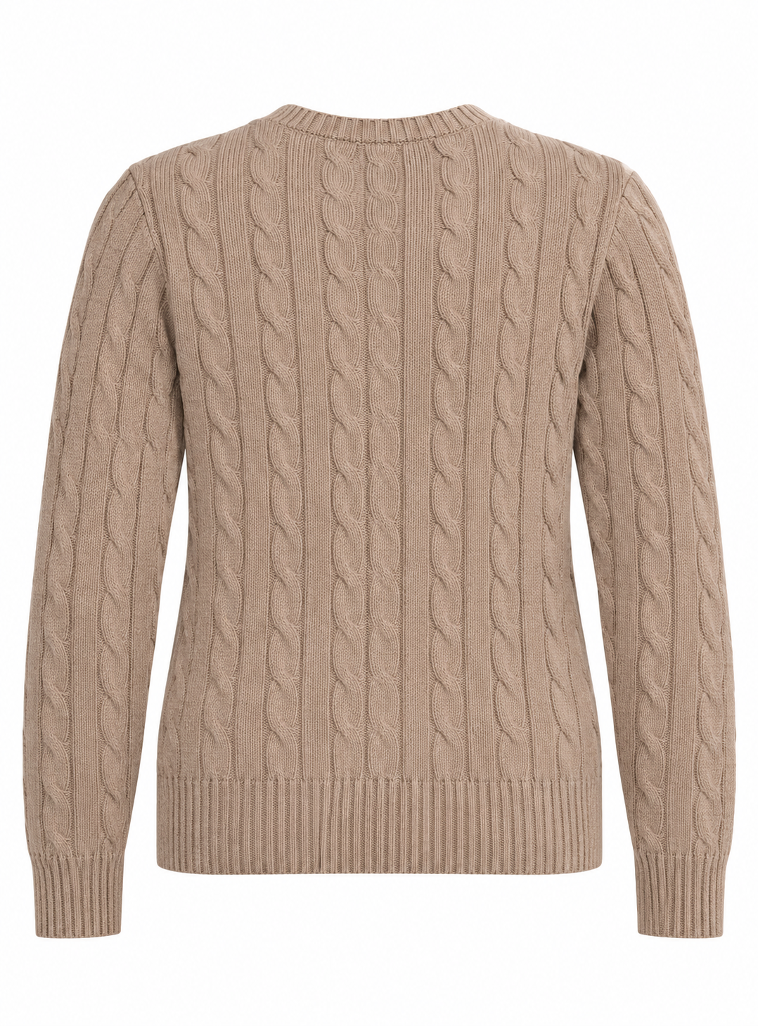 Polo Ralph Lauren Women’s Cable-Knit Sweater Brown