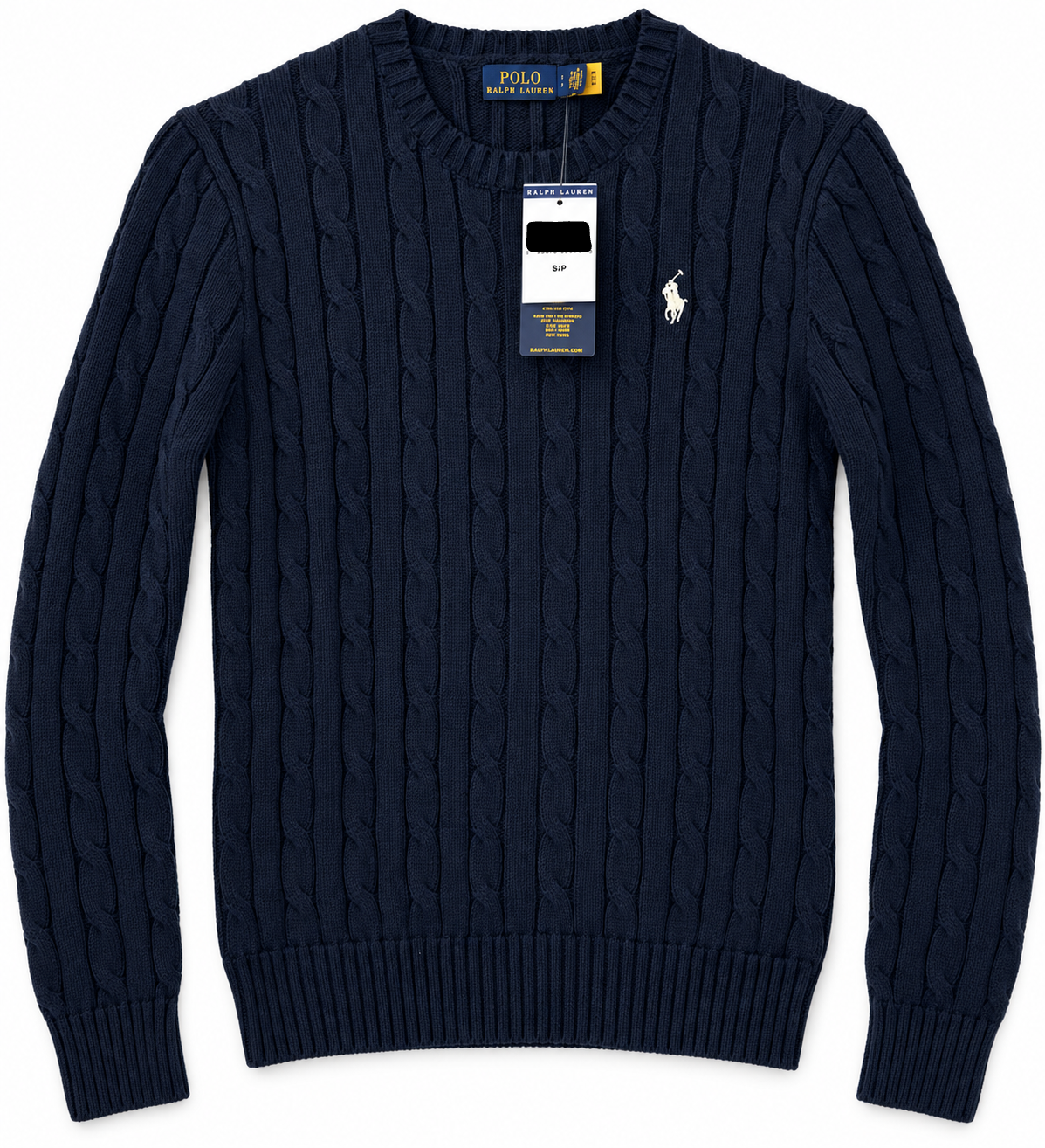 Polo Ralph Lauren Women’s Cable-Knit Sweater Navy
