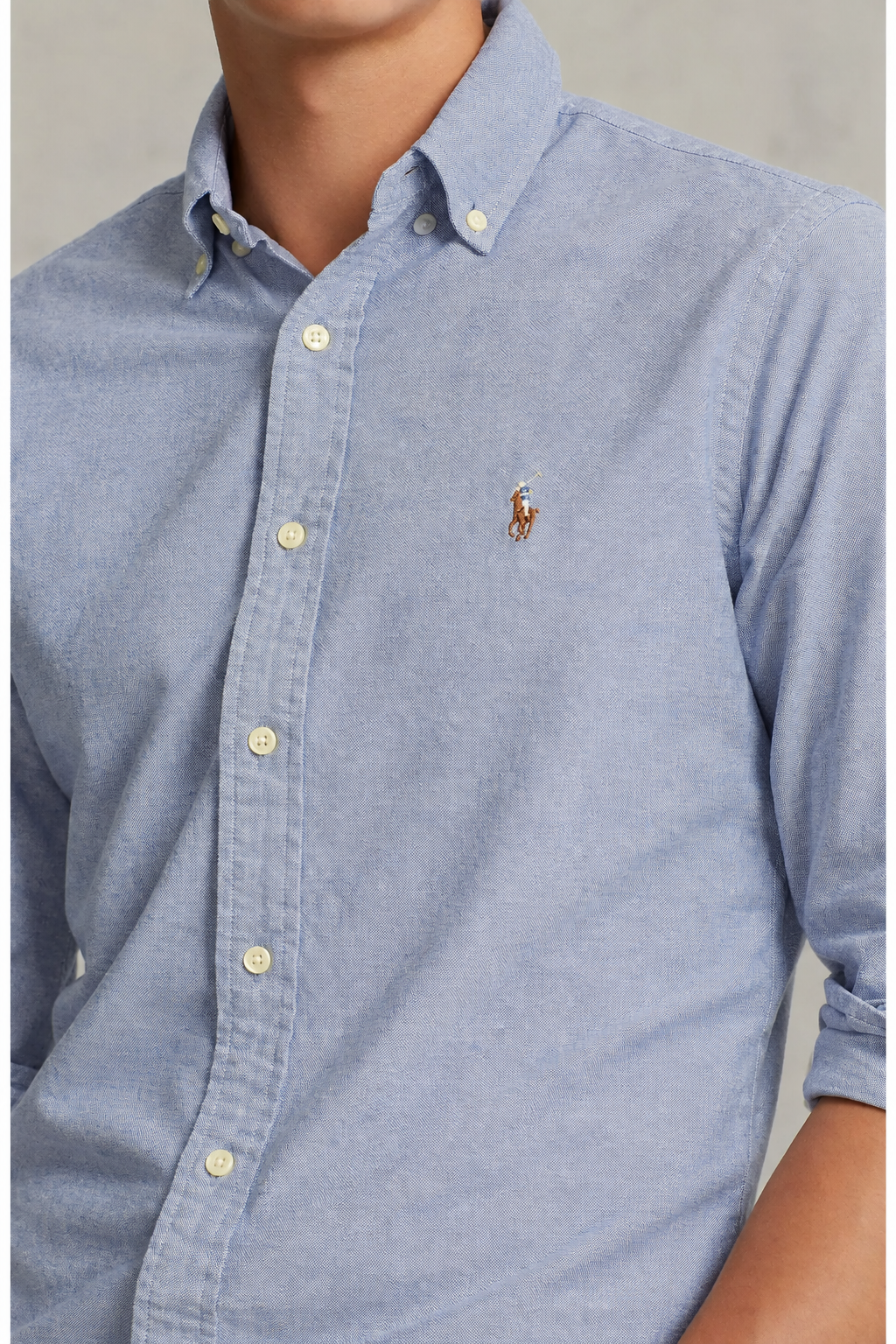 Polo Ralph Lauren Men's Classic Fit Oxford Shirt Blue