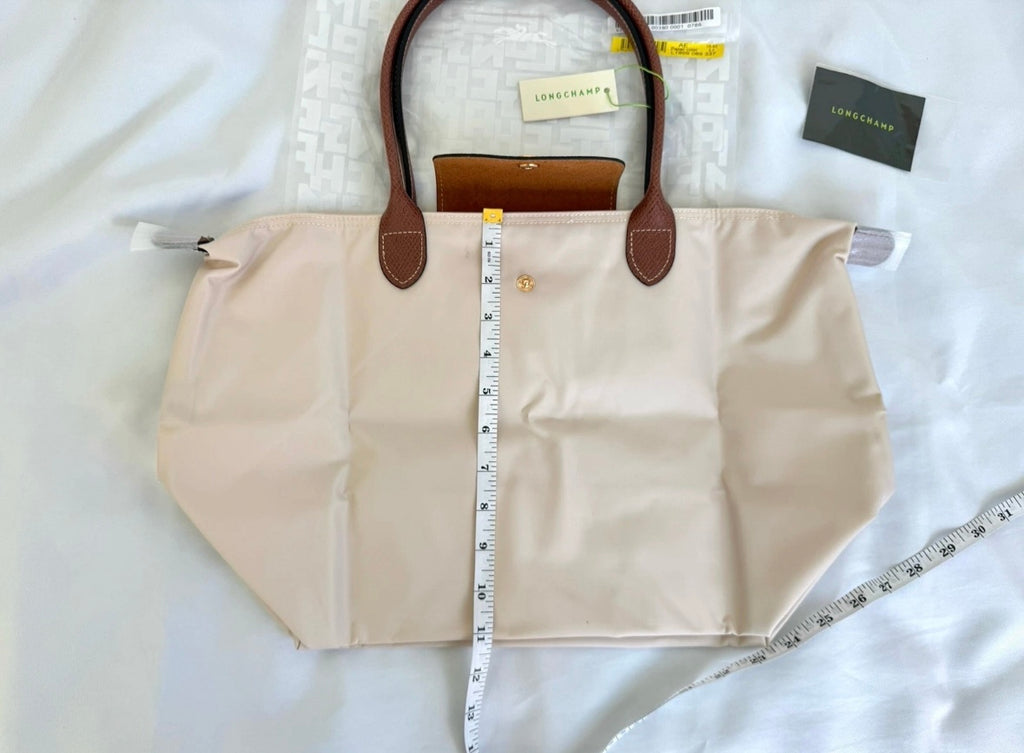 Longchamp Le Pliage Original Large Nylon Tote Bag Beige