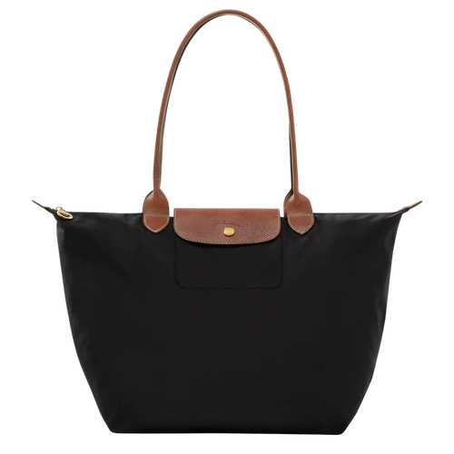Longchamp Le Pliage Original Large Nylon Tote Bag Black