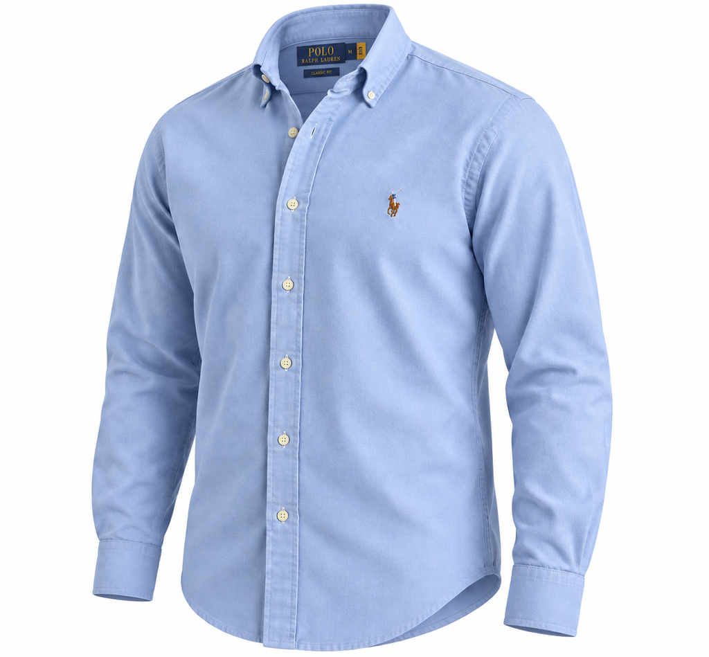 Polo Ralph Lauren Men's Classic Fit Oxford Shirt Blue
